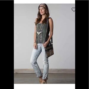 NWOT Rick Revival Jessica straight 28 x 31 jeans